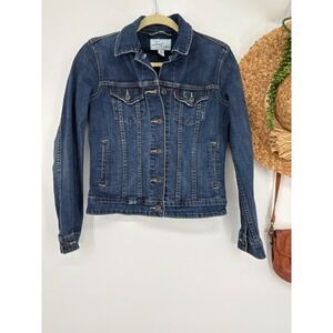Levi's Women's Iconic Trucker Denim Jean Jacket‎ Collared Cotton Blue Small